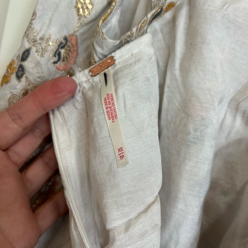 NEW Free People Chiara Playsuit Romper Sz XS - Picture 10 of 12